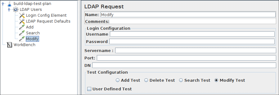 
                  Figura 8a.4.3 Solicitud de LDAP para la prueba de modificación incorporada