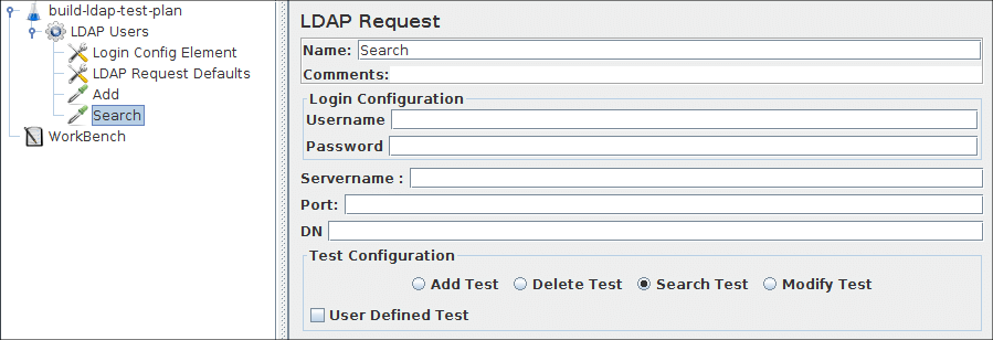 
                  Figura 8a.4.2 Solicitud LDAP para prueba de búsqueda incorporada