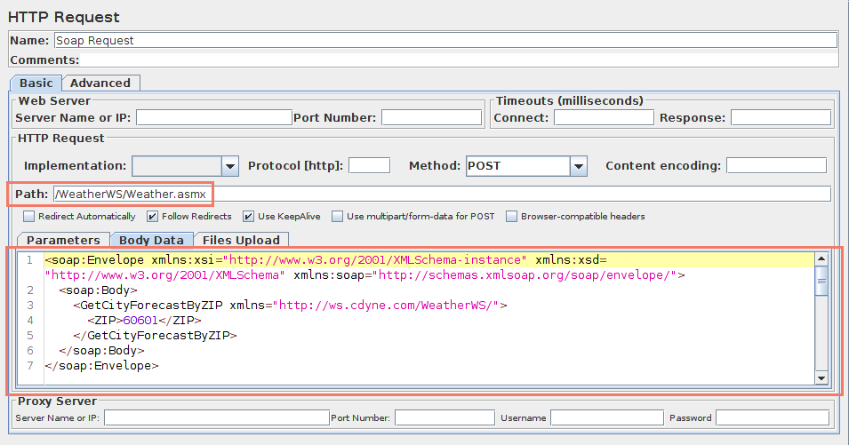 Figura 9.1.1 Ruta del servicio web